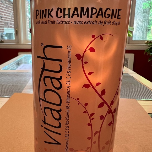 Vitabath Foaming Bath Pink Champagne 38oz - Picture 3 of 10